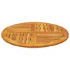 vidaXL Round Table Top - 31.5" x 0.9" -Solid Acacia Wood-Dining/Patio/Garden Use - Natural Oil Finish - 3 of 4