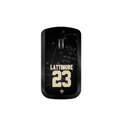 Keyscaper NFL New Orleans Saints Players Game Tactic Wireless Mouse
