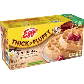 Kellogg's Eggo Thick & Fluffy Original Frozen Waffles - 11.6oz/6ct