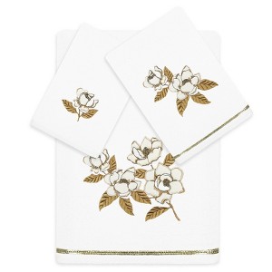 Maggie Design Embellished Towel Set - Linum Home Textiles - 1 of 4