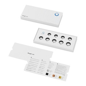 RingConn® Gen 2 Smart Ring Sizing Kit, Size before You Buy to Choose between 9 Gen 2 Ring Sizes in Black, Size: 6 - 14 - 1 of 4