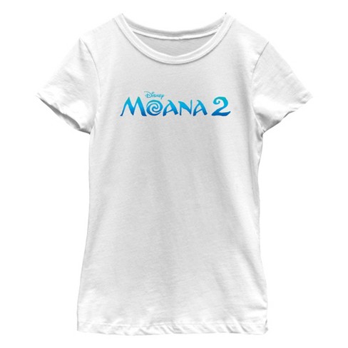 Girl's Moana 2 Official Logo T-Shirt - image 1 of 4