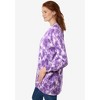 Woman Within Plus Size Perfect Longer-Length Cotton Cardigan - 4 of 4