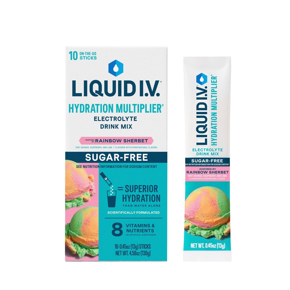 Photos - Vitamins & Minerals Liquid I.V. Sugar Free Hydration Multiplier Vegan Powder Electrolyte Suppl