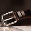 Unique Bargains Wear-Resistant Leather Belt Loop Keeper for Wide Straps Replacement 2 Pcs - 4 of 4