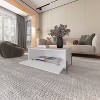 Vynxaria Coffee Table White Melamine, Flip-Down Door (Hidden Storage), Scratch-Resistant/Easy to Clean, 15.6"H×33.1"W×22.4"D - 3 of 4