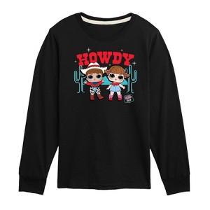 Boys' - LOL Surprise! - Howdy Neon Long Sleeve Graphic T-Shirt - 1 of 4