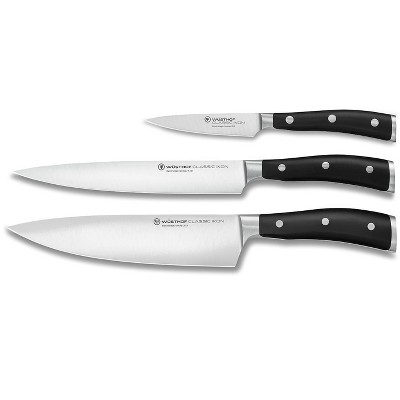 Wusthof Classic Ikon 3 Piece Starter Set