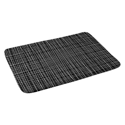 Caroline Okun Obsidian Bath Rugs And Mats Black 24" x 36" - Deny Designs