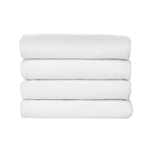 Nate Home by Nate Berkus 100% Cotton Terry 6-Piece Bath Towel Set | 2 Bath  Towels, Hand Towels, and Washcloths, 608 GSM, Ultra Soft, Absorbent for