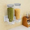 YIYIBYUS Wall-mounted Food Dispenser, Rice Box, Food Storage Container - 3 of 4