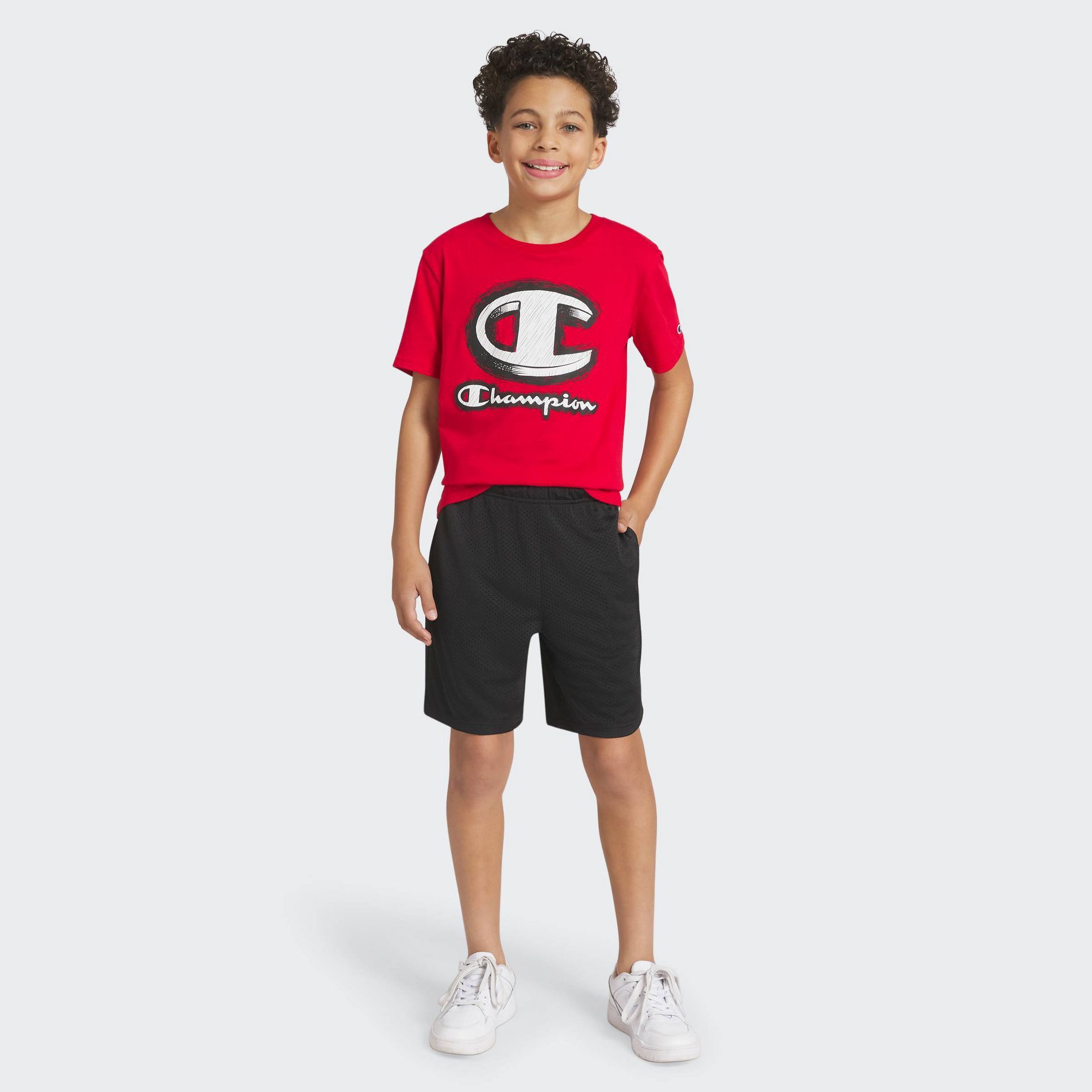 Champion Boys' Signature Mesh Shorts