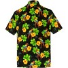 LA LEELA Mens Hawaiian Short Sleeve Button Down Shirt Men's Summer Shirts Casual Beach Vacation Hawaii Island Shirts for Men Funny - 2 of 4