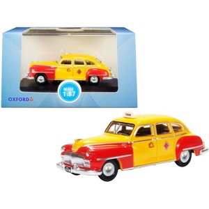 1946-1948 DeSoto Suburban "San Francisco Taxi" "The Godfather" Movie 1/87 (HO) Scale Diecast Model Car by Oxford Diecast - 1 of 3