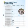 9-Gauge Thickened Farm Fence, Galvanized Wire Fencing, Cattle Fence, Deer Fence Used to Hog Goat Fencing for Yard Garden and Field - 2 of 4