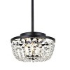 Elegant Lighting Gianna 10 inch pendant in black - 3 of 4