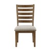 NicBex Dining Chair Set of 2 Kitchen Traditional Style Side Chairs with Cushion Seats and Wood Legs for Dining Room,Brown - 4 of 4