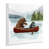 Stupell Industries Raccoon & Bear Canoeing Wall Plaque Art - 3 of 4