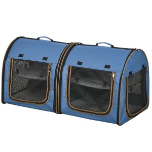 Munora Large Rolling Pet Carrier Backpack with Removable Wheels - Airline Approved Wheeled Travel Carrier for Small Dogs & Medium Cats Under 18LBS - 1 of 4