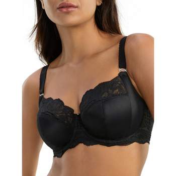 Elomi Women's Cate Side Support Wire-free Bra - El4033 36e Rosewood : Target