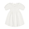 Hope & Henry Girls' Quilted Puff Sleeve Dress, Infant - 3 of 3