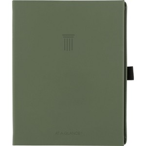 Foundation Undated Weekly/Monthly Planner, 8.5" x 6.75", Green Cover, 12-Month: Undated - 1 of 1