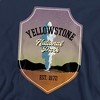 Men's Yellowstone National Park Sticker Crewneck Sweatshirt - 2 of 4