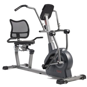 Sunny Health & Fitness Elite Interactive Series Exercise Recumbent Cross Trainer and Elliptical – SF-RBE420049 - 1 of 4