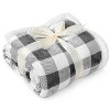 PAVILIA Soft Fleece Blanket Throw for Couch, Lightweight Plush Warm Blankets for Bed Sofa with Jacquard Pattern - 3 of 4