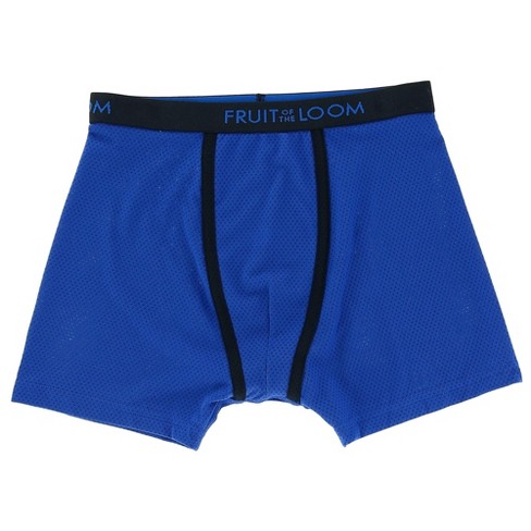 Fruit Of The Loom Boy's Contrast Trim Breathable Micro Mesh Boxer