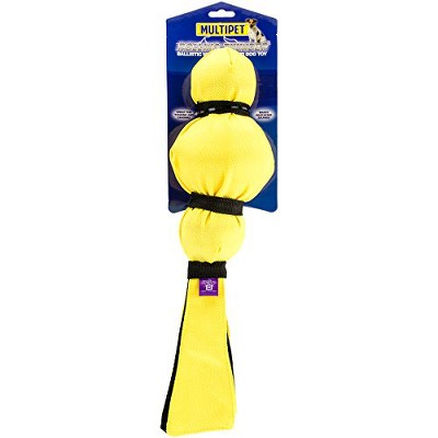 Multipet Rolling Thunder Toy 16.5-Yellow