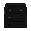 PAGED 3 Drawers Dresser Storage Cabinet with Superior Top and Metal Handles, Dresser for Bedroom - 4 of 4