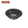 Unique Bargains Stainless Steel Dust-Proof Mesh Hole Circular Soffit Vent 18 Pcs - 3 of 4