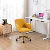 Vynxaria Modern Accent Chairs for Vanity or Office - Adjustable Height & 360° Swivel, Multiple Colors - 2 of 4