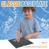 Strictly Briks Large Classic Stackable Baseplates, For Building Bricks, Bases, Gray, 1 Piece, 10x10 Inches - 2 of 4