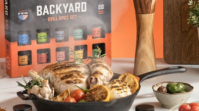 Spice 'N Dulge Backyard Grill Spice and Seasonings Gift Set