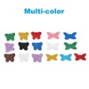 Unique Bargains EVA Self-adhesive Glitters Foam Butterfly Shape Sticker 2 Sets of 60 Pcs - 3 of 4