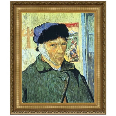 Design Toscano Self Portrait with Bandaged Ear, 1889: Medium