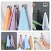 6 Pcs Push In Hand Towel Holder, Round No Drill Towel Holder,for Bathroom Kitchen Home Hand and Dish Towels, Gray - 3 of 4