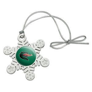Alabama at Birmingham Primary Logo Metal Snowflake Christmas Tree Holiday Ornament - 1 of 3