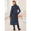 Woman Within Snap-Front Thermal Shirtdress - 3 of 4