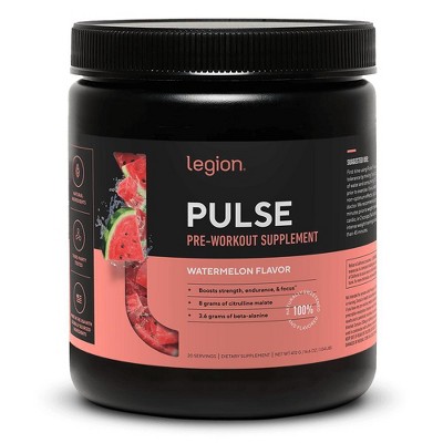 Pulse Pre-Workout Supplement Naturally Sweetened And Flavored