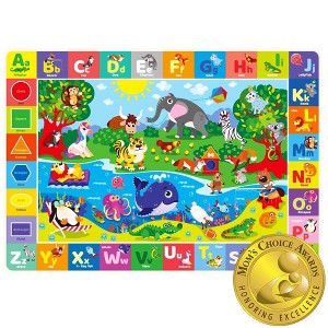 QUOKKA ABC Baby Playmat for Floor - Plush Playmat for Kids - Machine Washable - 1 of 4