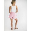 Women's Iris Pleated Cotton Twill Denim Shorts - falcon park - 2 of 4