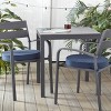 Kensington Garden 2pc 18" Round Outdoor Chair Pad - 2 of 4