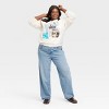 Women's Nature Paints the Desert Graphic Sweatshirt - White - 3 of 3