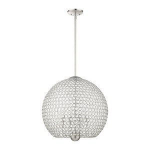 Livex Lighting Cassandra 4 - Light Pendant in  Black - 1 of 2