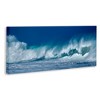 Stupell Industries Panoramic Tsunami Wave Splashing, 30" x 13" - 3 of 4