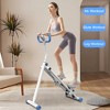 Angel Sar Vertical Climber Workout Machine, Stair Stepper with Resistance, Adjustable Handlebar, Full-Body Exercise Equipment with Stable Frame, Blue - 2 of 4