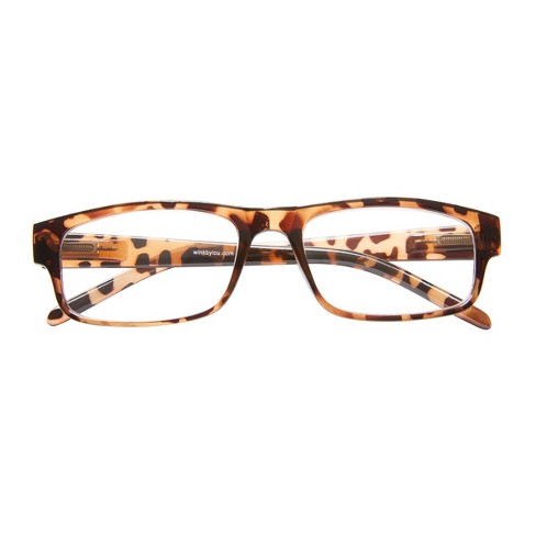 ICU Eyewear Wink Highland Tortoise Rectangle Reading Glasses - image 1 of 4